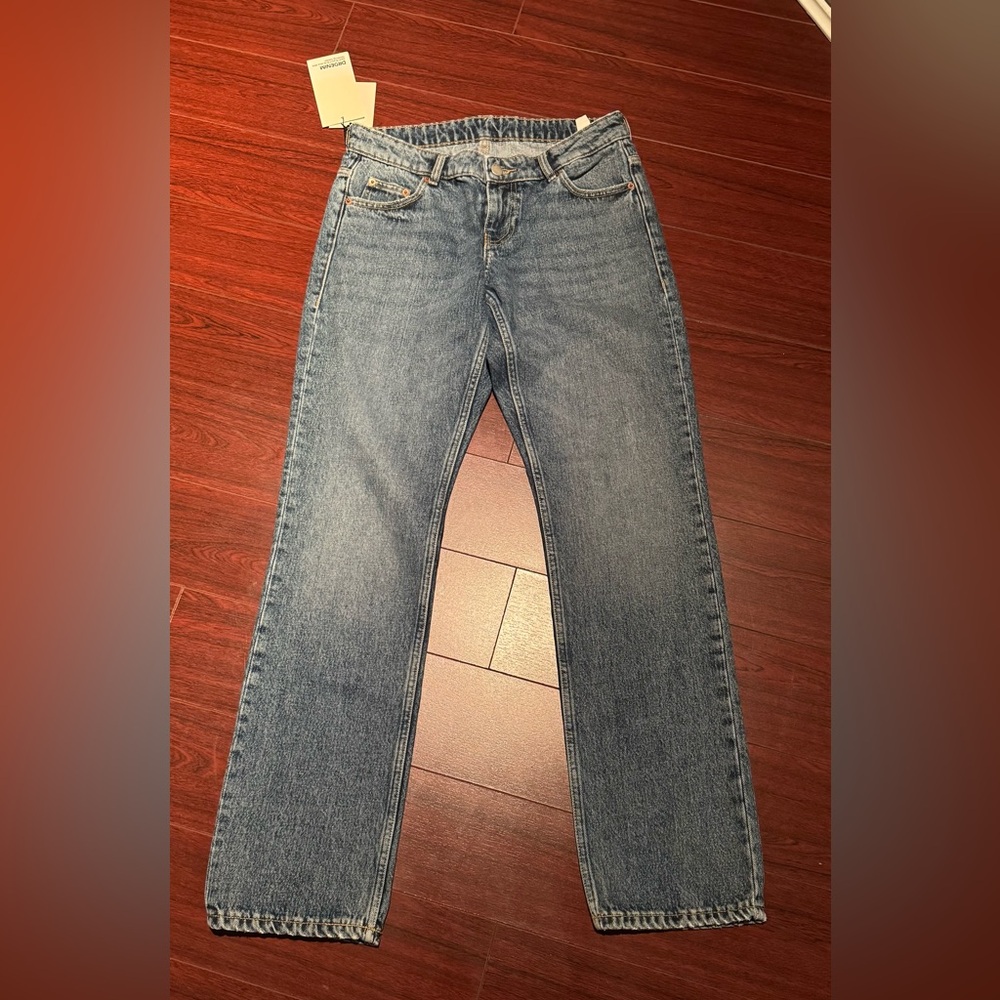 NEW Dr. Denim Women's Straight Blue Denim Jeans